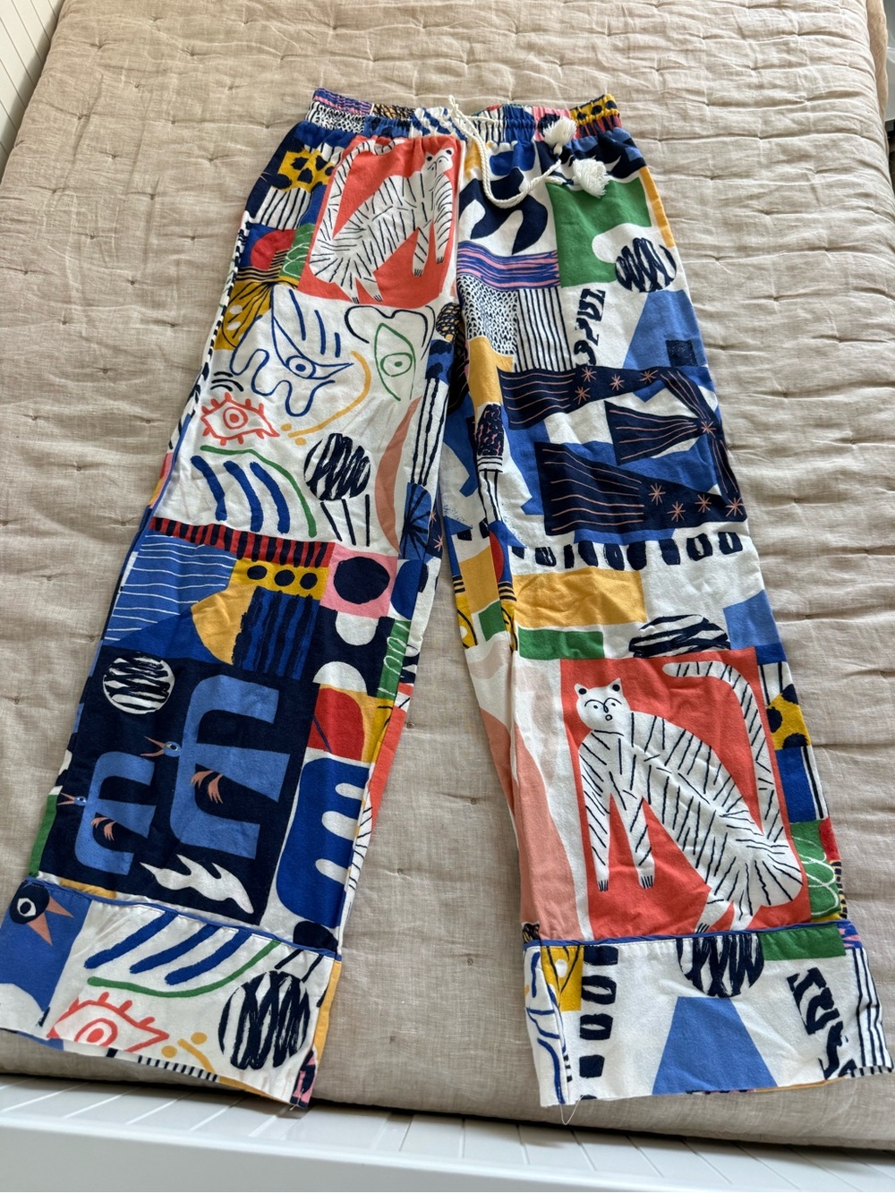 Anthropologie Marcello Velho Flannel Pajama Set Size Small - Picture 7 of 14
